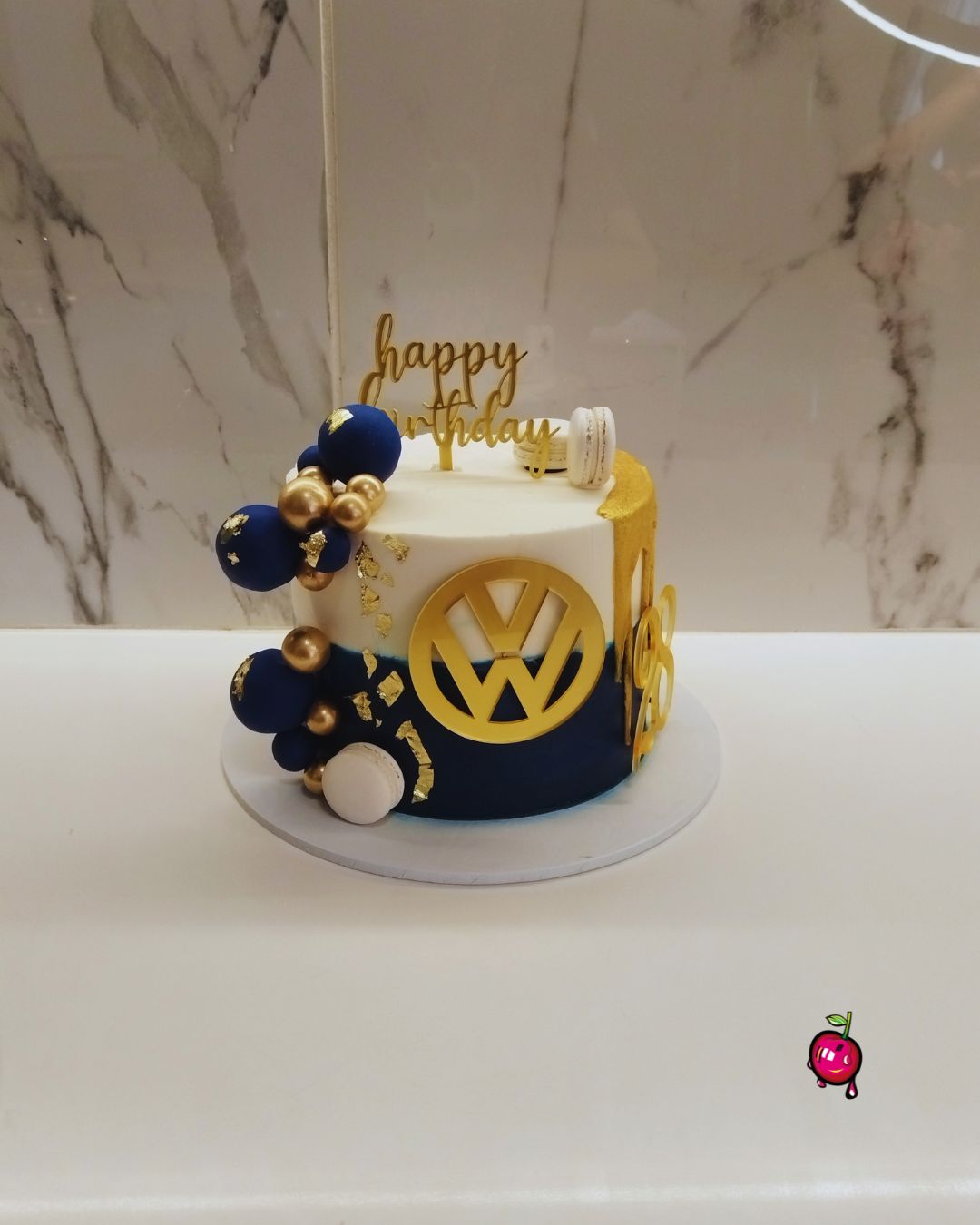 30th Birthday Drip Cake for Him