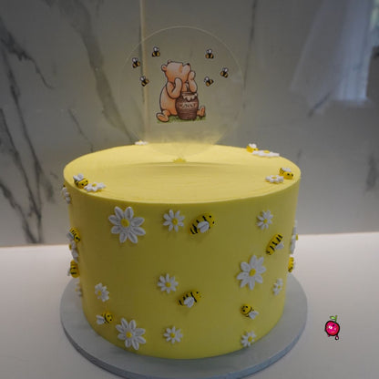 Winnie The Pooh & Bees Themed Cake