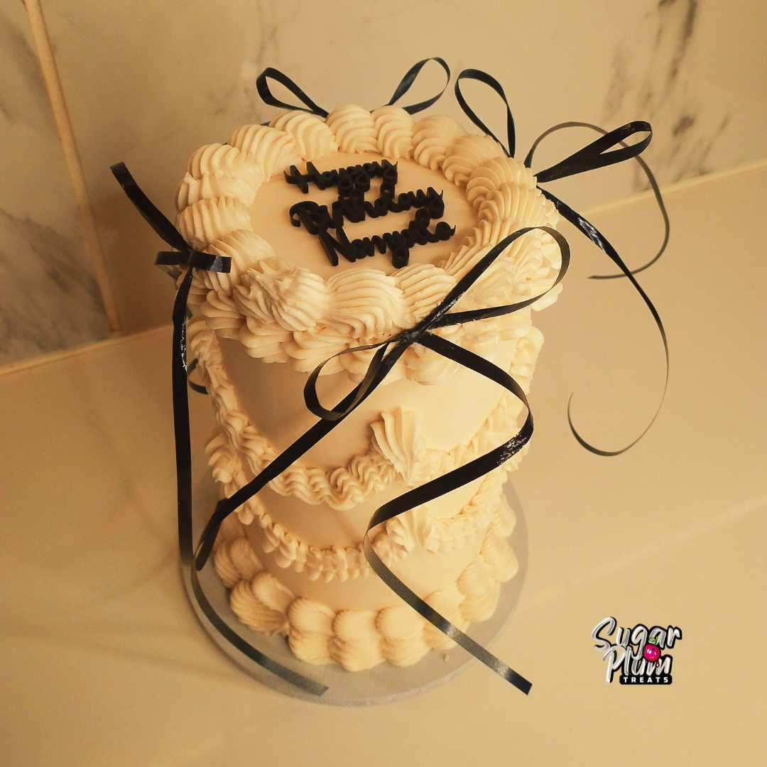 Ribbon Vintage Cake