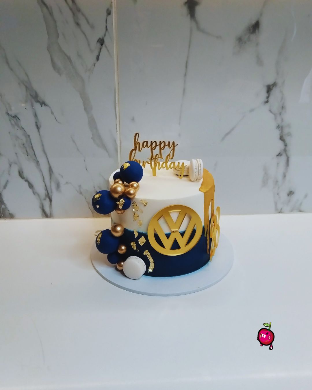 30th Birthday Drip Cake for Him