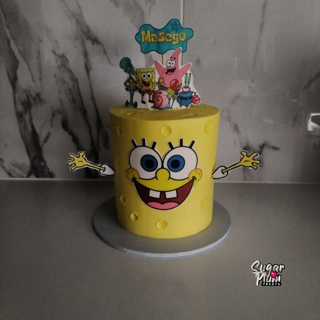 Sponge Bob Square Pants Birthday Cake