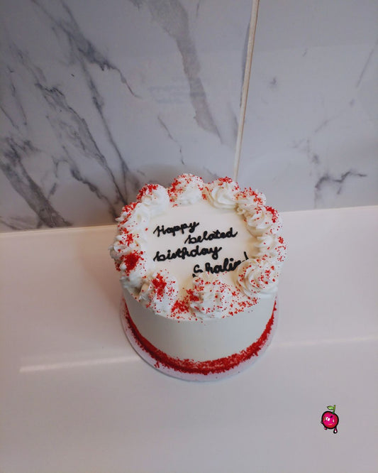 Happy Belated Birthday Cake