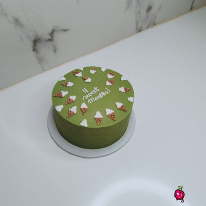 "11 Sweet Months" Bento Cake