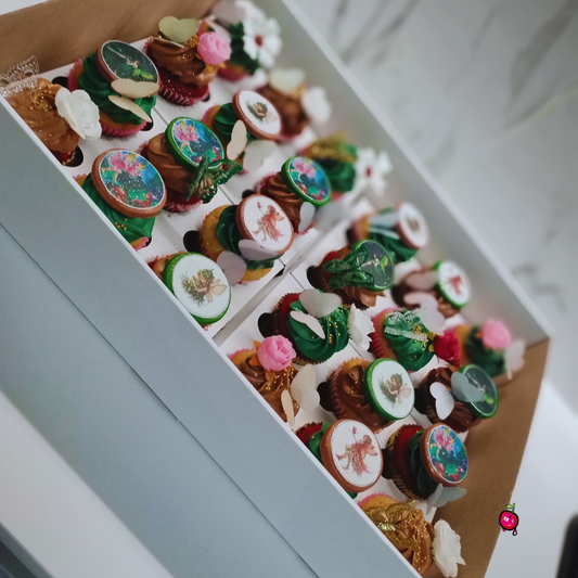 Fairies and Elfs Themed Cupcakes