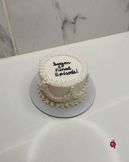 Season 20 Final Episode Vintage Birthday Bento - Lunchbox Cake