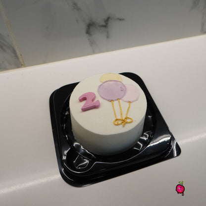 Balloon Birthday Bento/ Lunchbox Cake