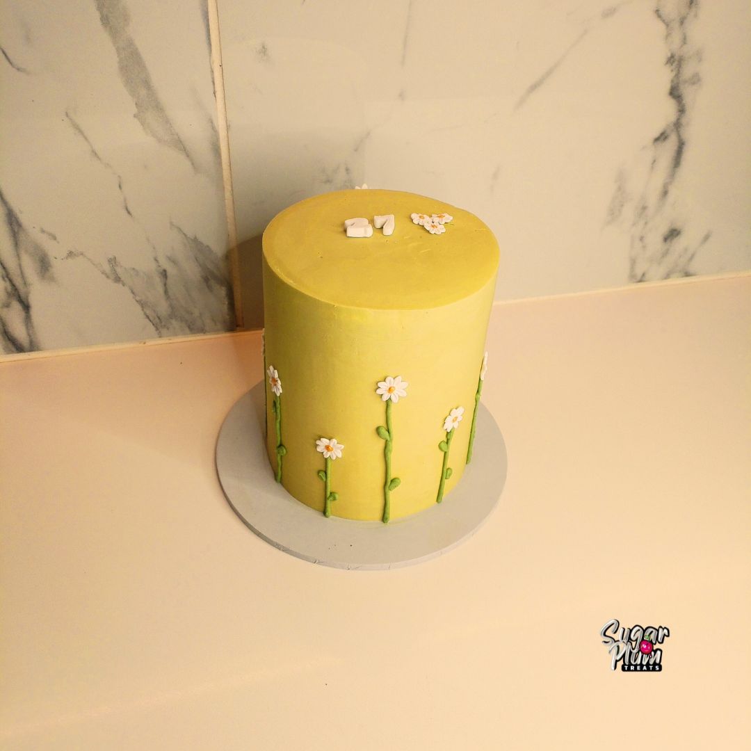 Daisies Pastel Cake