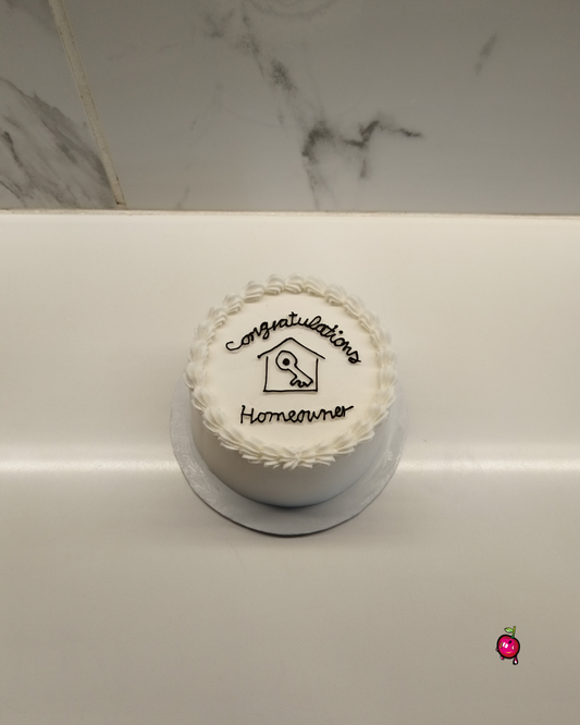 Congratulations Homeowner Bento/Lunchbox Cake