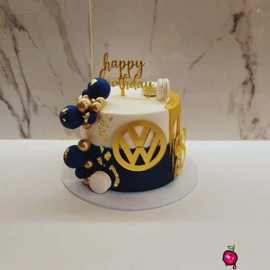 28th VW Birthday Drip Cake for Him