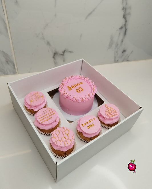 Since 2005 Birthday Box Set with Toppers