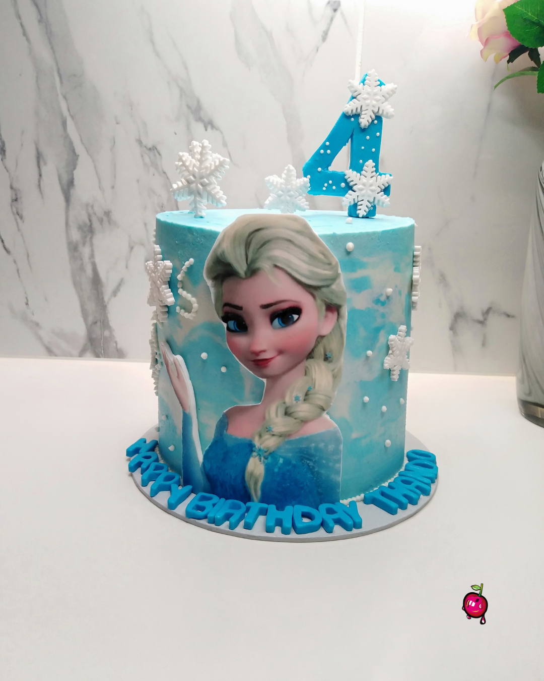 Frozen Elsa Birthday Cake - Let It Go Theme