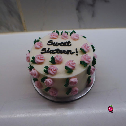 Sweet 16 Mini Roses Bento/ Lunchbox Cake