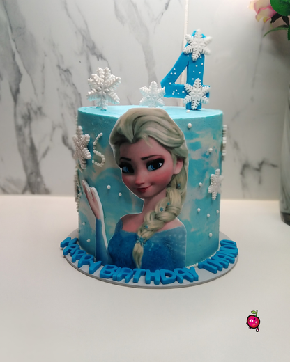 Frozen Elsa Birthday Cake - Let It Go Theme