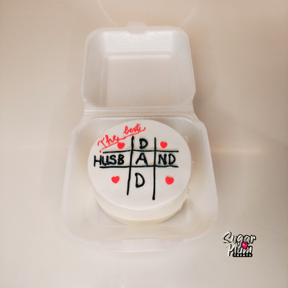 Best Dad & Husband Bento Cake