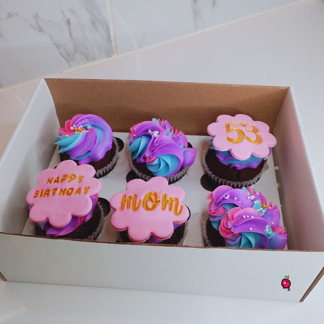 Birthday Cupcakes for Mom