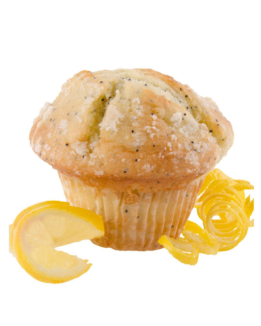 Chia Seeds and Lemon Curd Muffin
