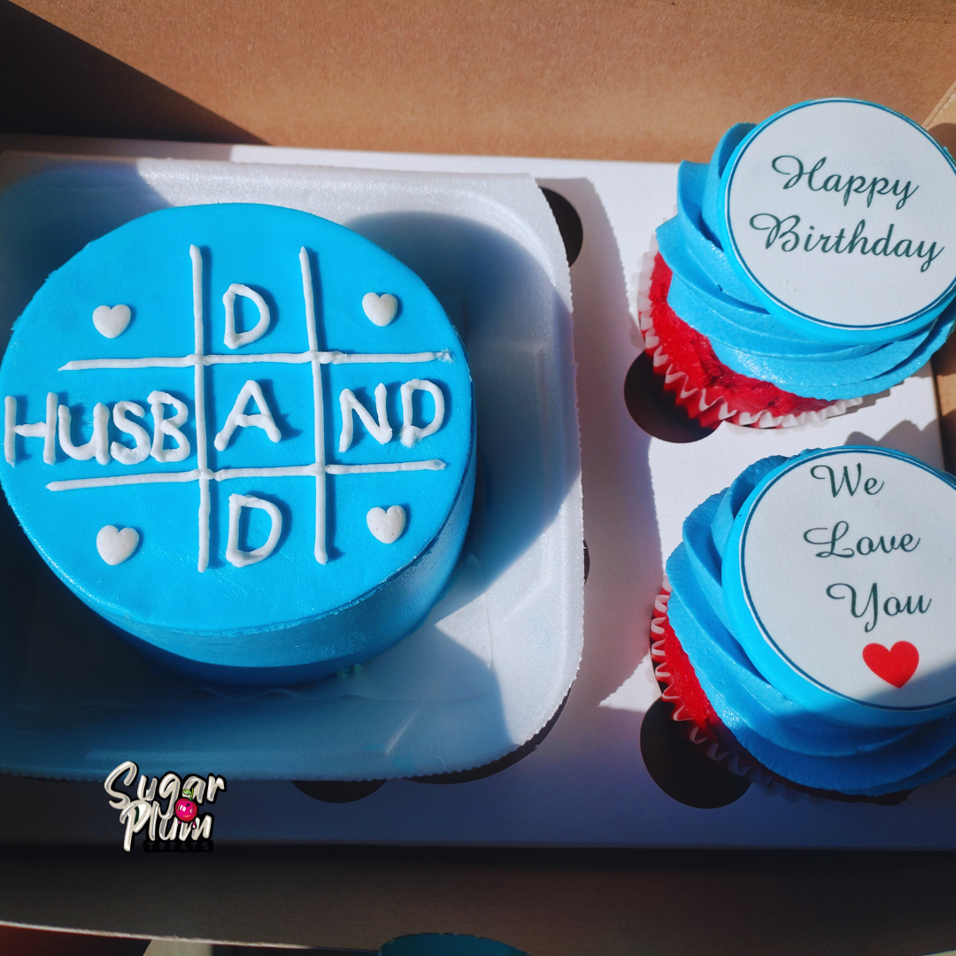 Husband & Dad Bento & Cupcake Box Set