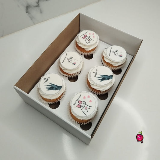 16 Clock It! Birthday Cupcakes
