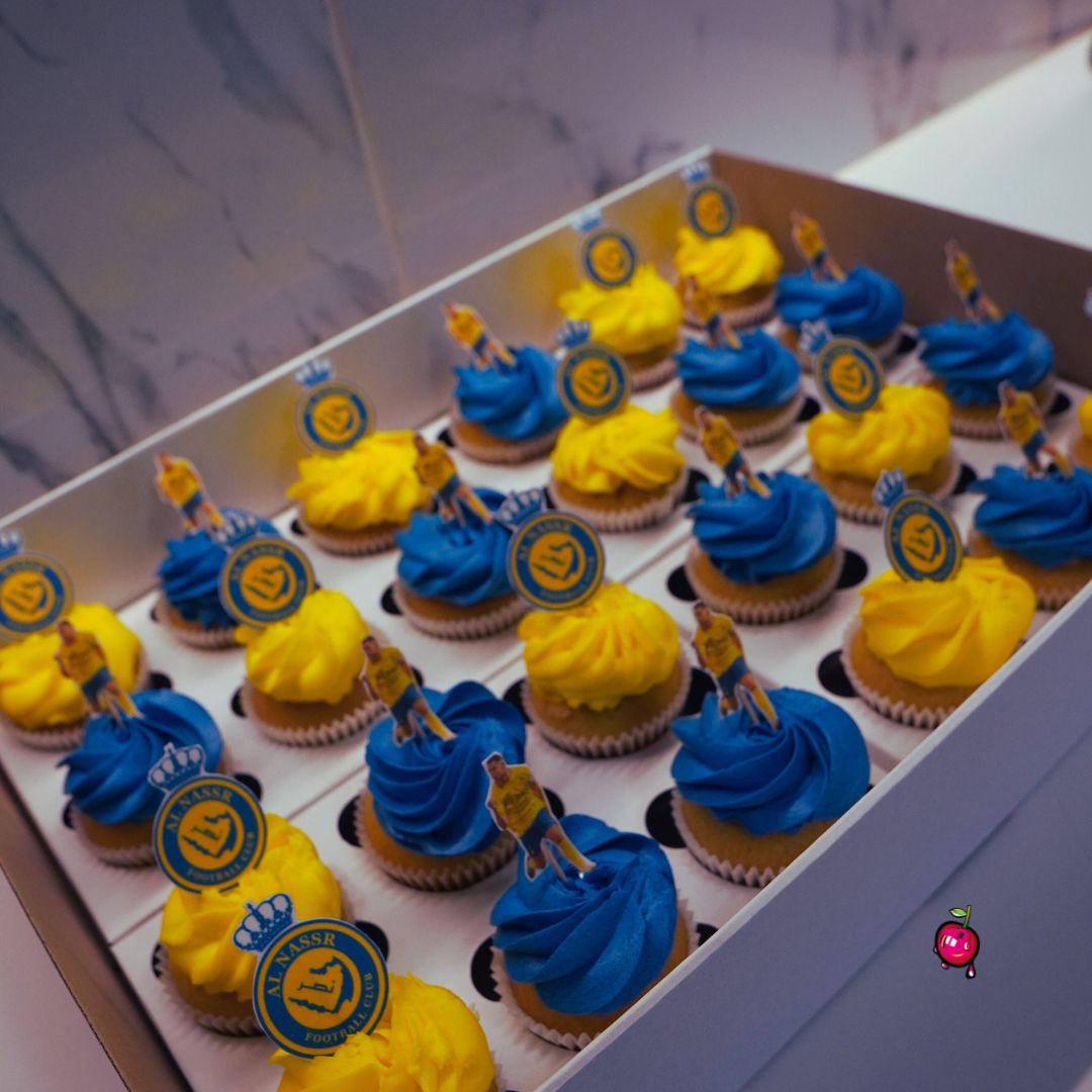 Cristiano Ronaldo & Real Madrid Themed Cupcakes