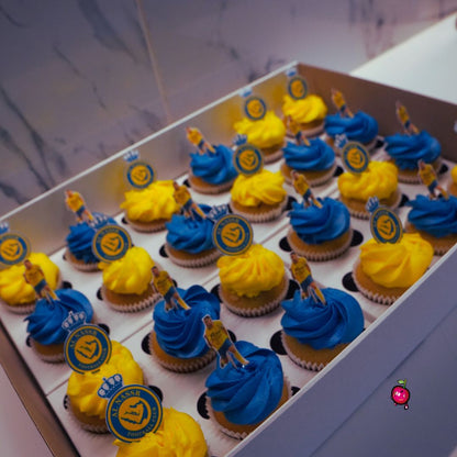 Cristiano Ronaldo & Real Madrid Themed Cupcakes