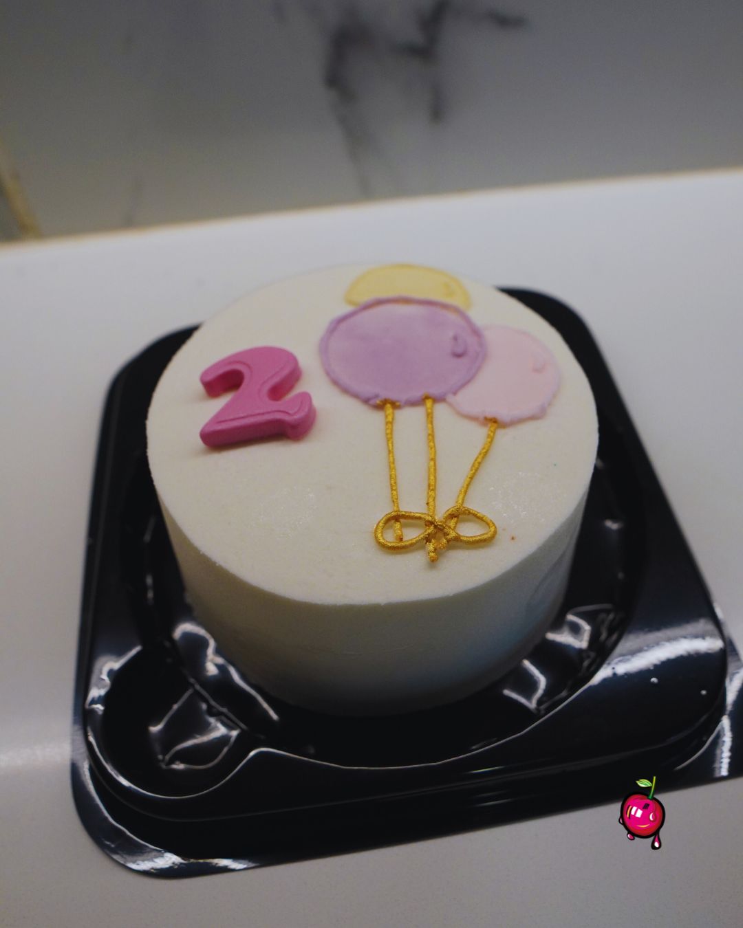 Balloon Birthday Bento/ Lunchbox Cake