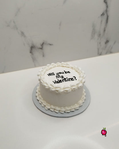 Will you be my Valentine? Bento - Lunchbox Cake