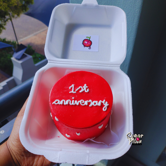 Anniversary Bento Cake