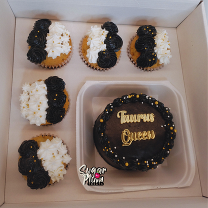 Taurus Queen Bento & Cupcakes Box Set