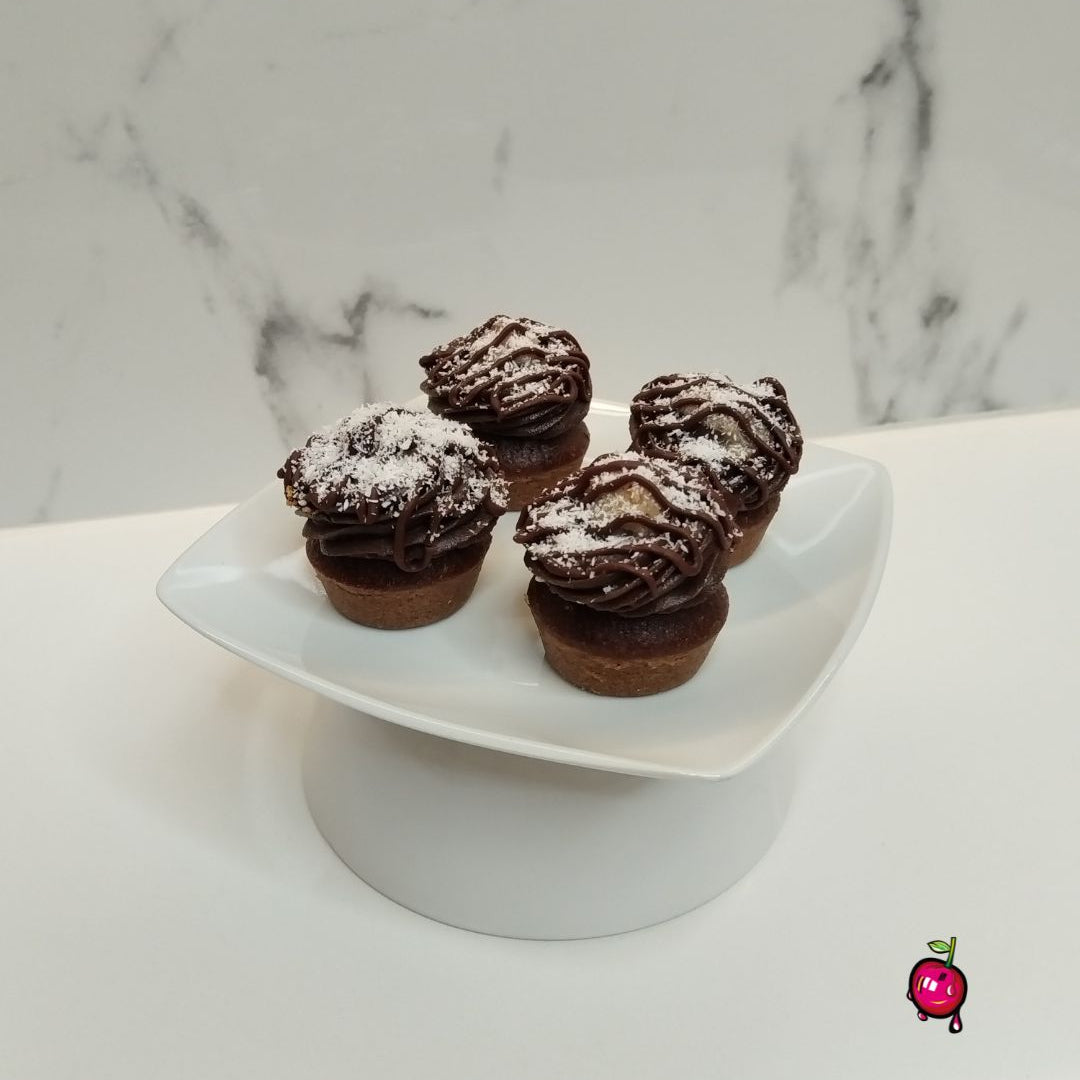 German Chocolate Mini Cupcakes