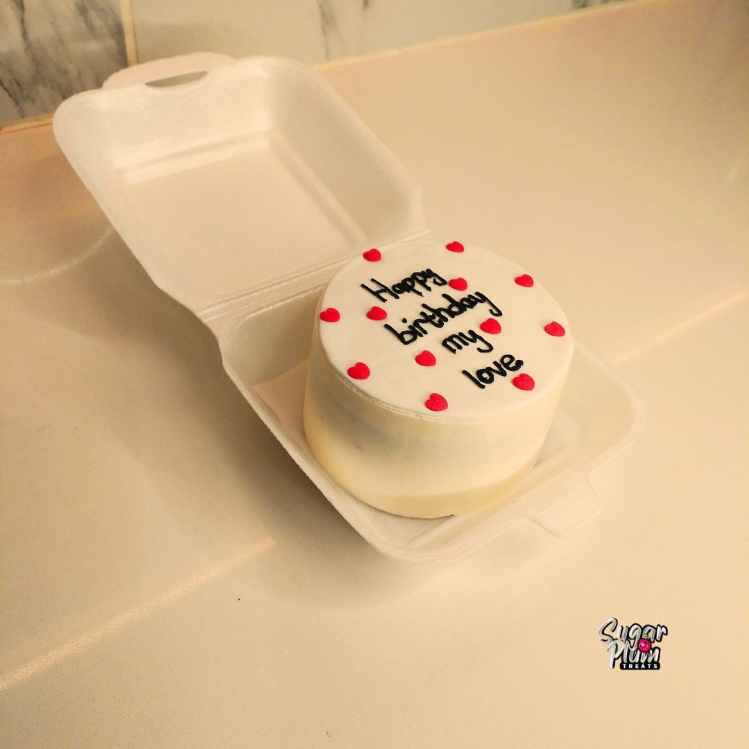 For Love Bento-Lunchbox Cake