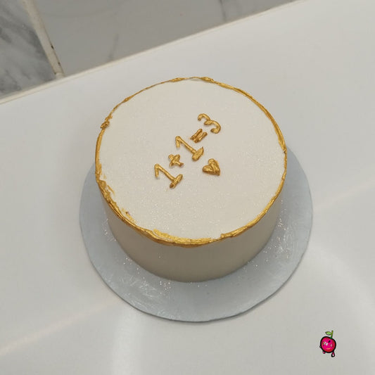 1+1=3 Bento/Lunchbox Cake