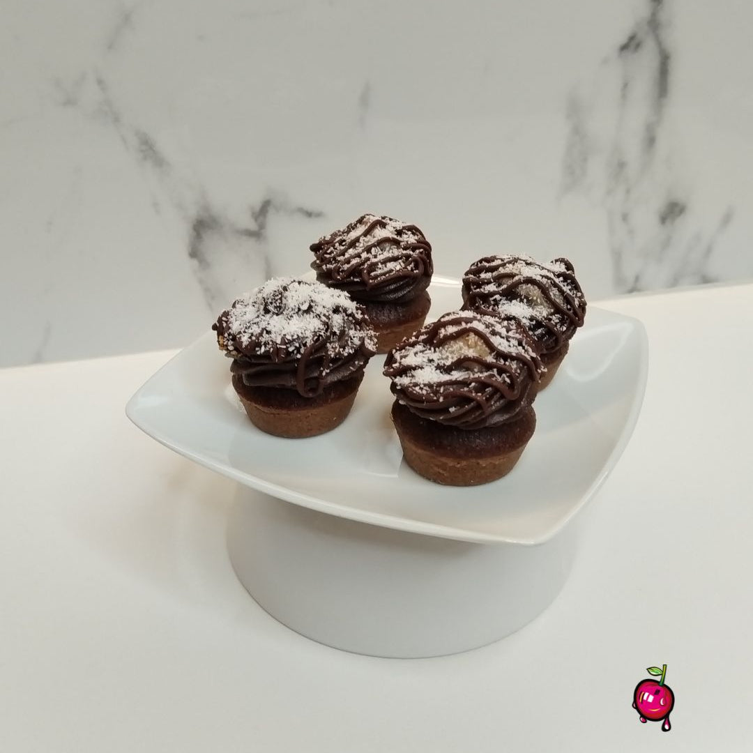 German Chocolate Mini Cupcakes
