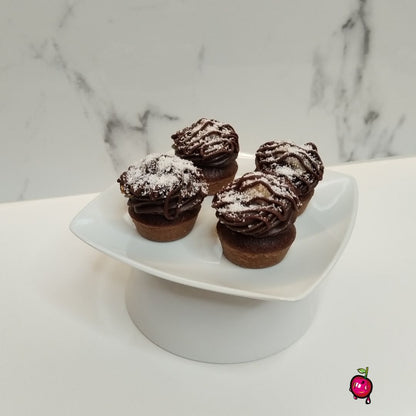 German Chocolate Mini Cupcakes
