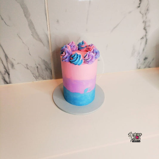 Multi Colored Tall Mini Cake