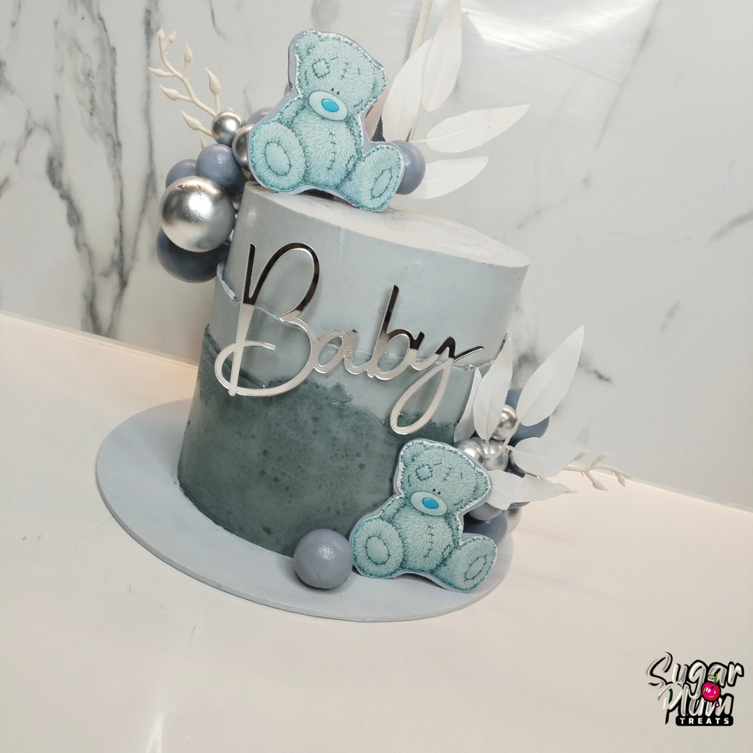 Baby Shower Themed Cake