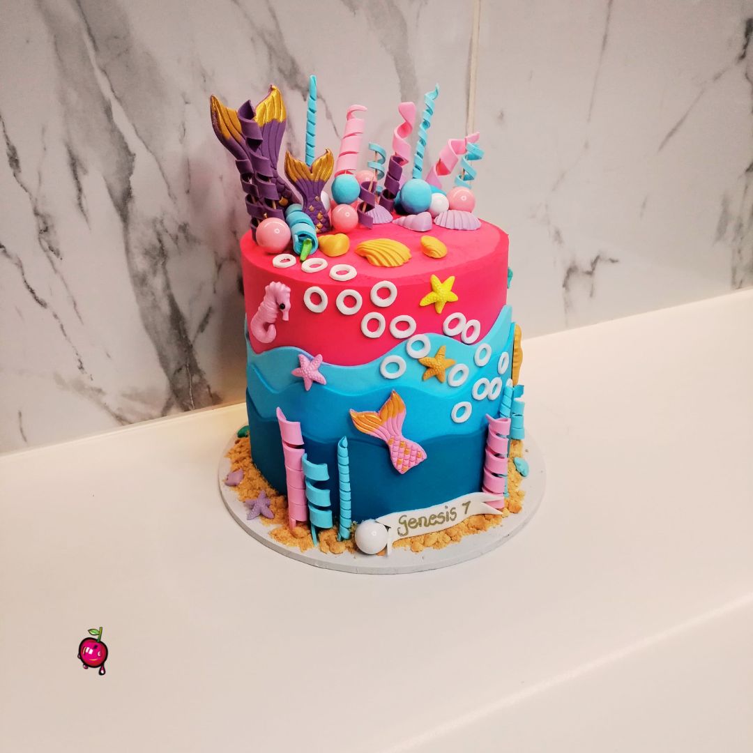 Under the Sea, Themed Birthday Cake