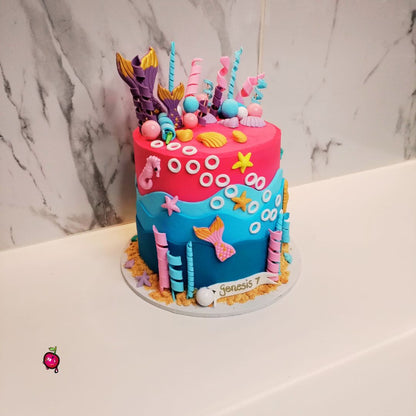 Under the Sea, Themed Birthday Cake