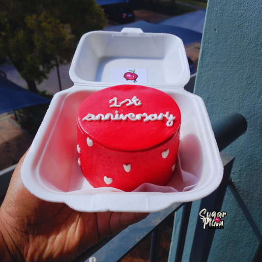 1st Anniversary Bento - Lunchbox Cake