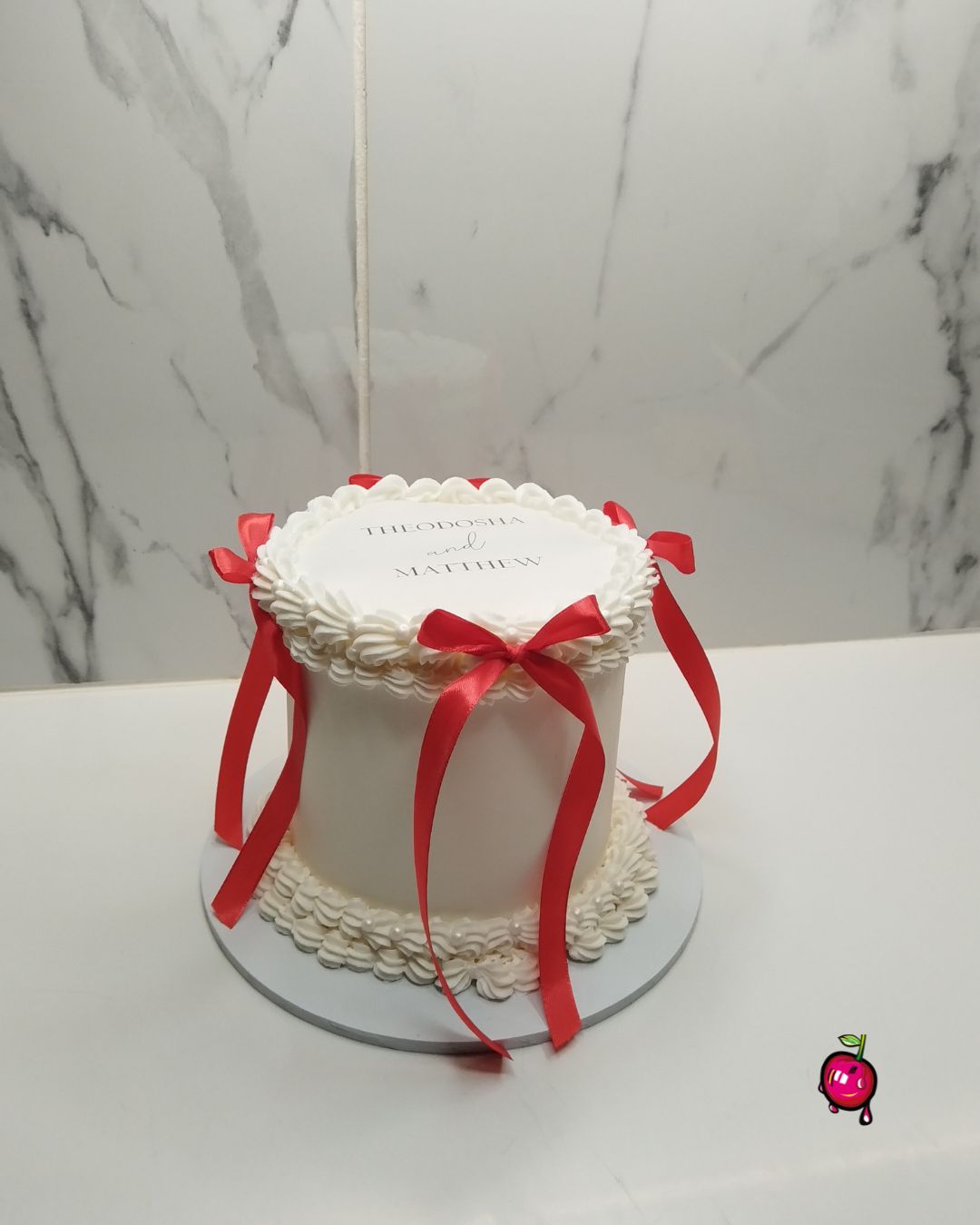 Save the Date Burn Away Mini Cake