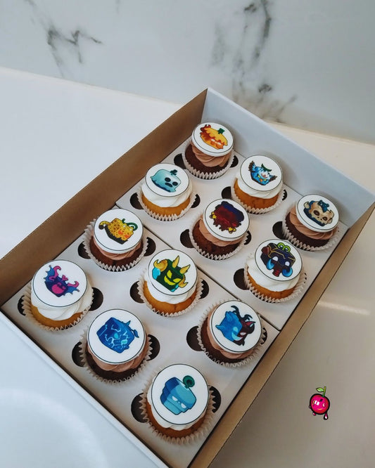 Roblox Themed Cupcakes