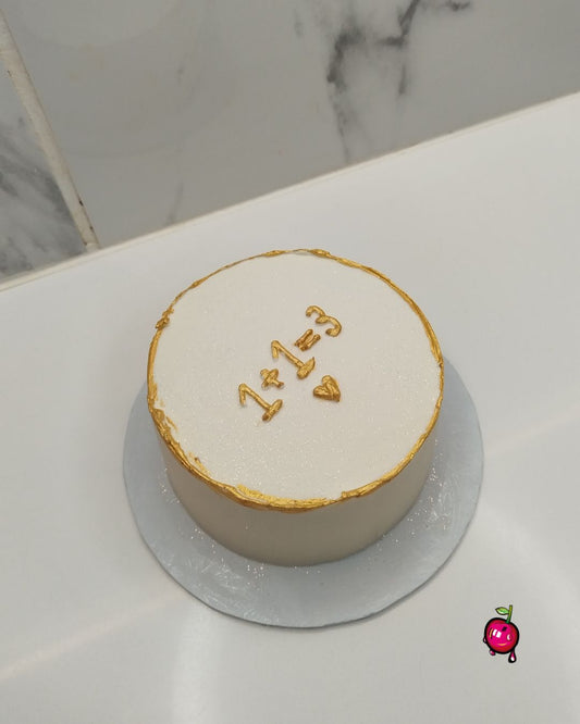 1+1=3 Bento/Lunchbox Cake