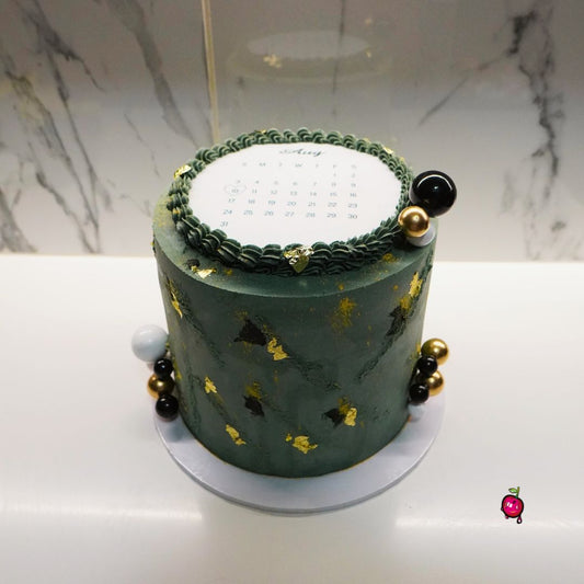 60Th Birthday Themed Burn Away Cake