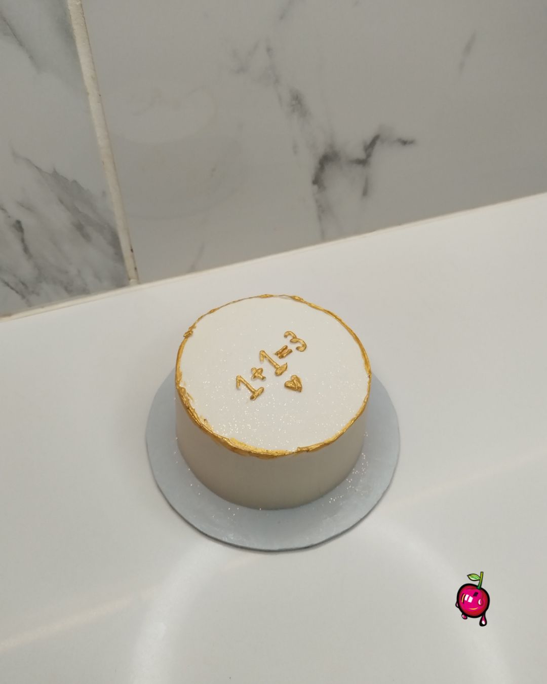 1+1=3 Bento/Lunchbox Cake