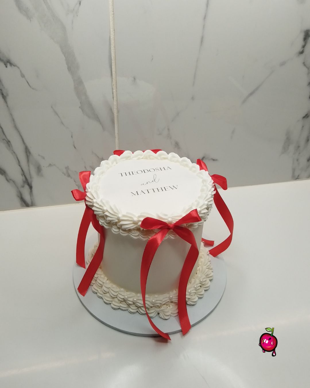 Save the Date Burn Away Mini Cake