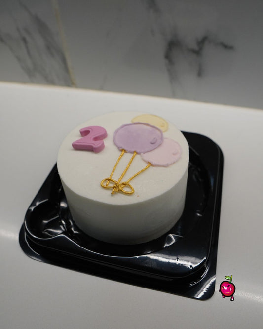Balloon Birthday Bento/ Lunchbox Cake
