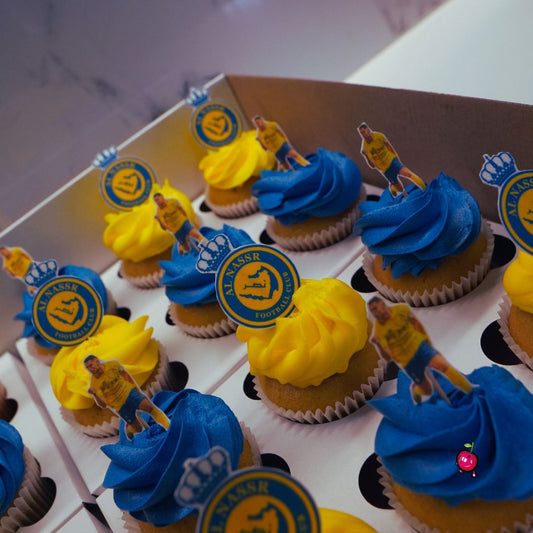 Cristiano Ronaldo & Real Madrid Themed Cupcakes