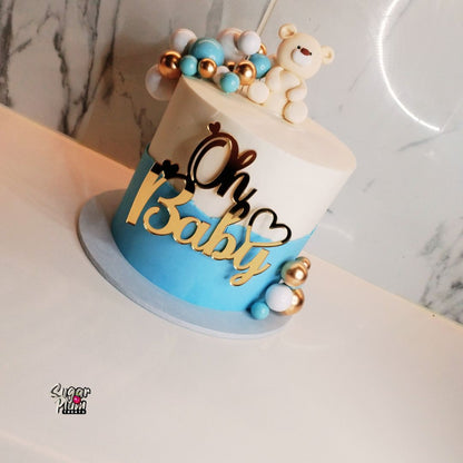 Oh, Baby! Shower Cake – Sugarplum Treats SA1
