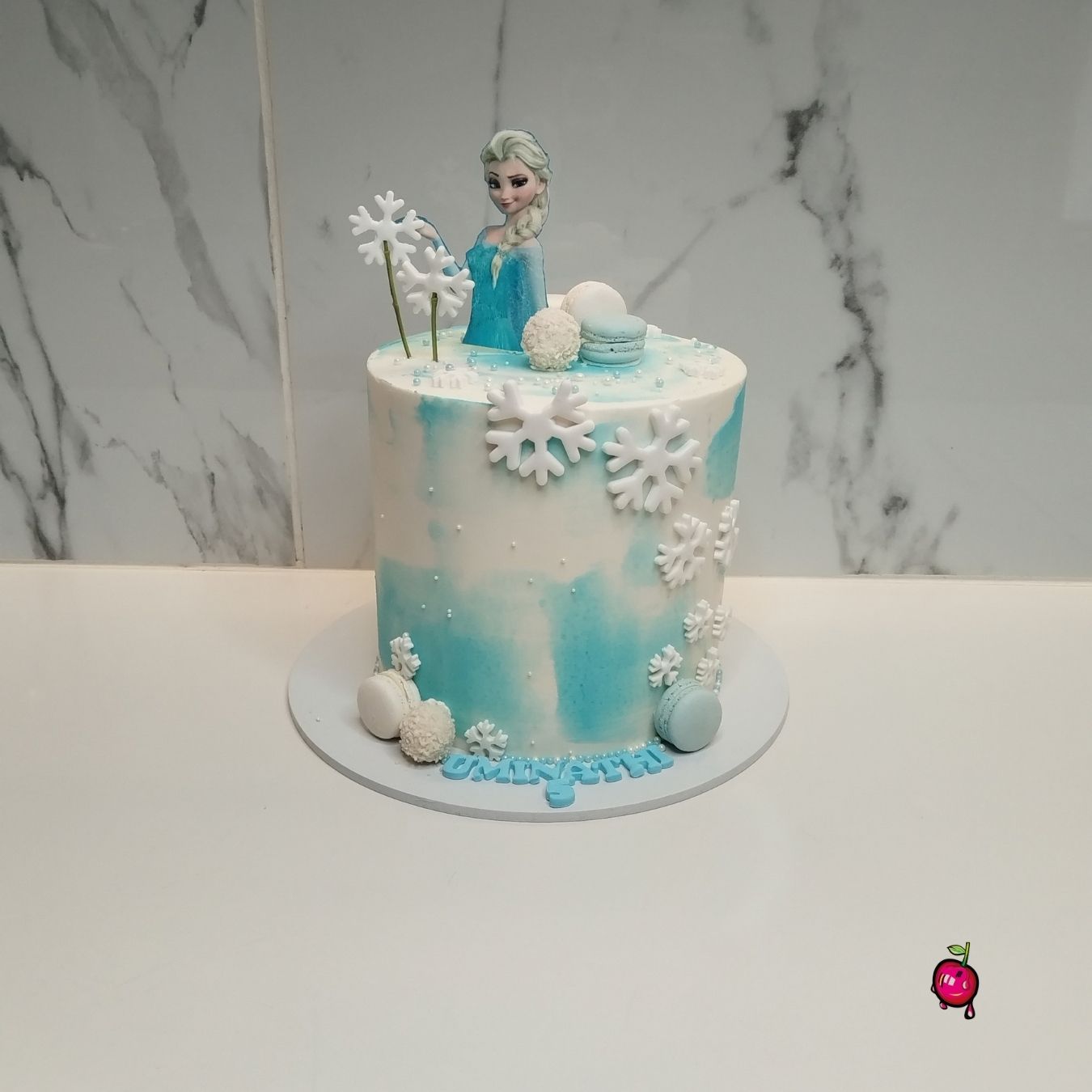 Frozen Elsa Snow Queen Cake - Winter Wonderland Theme
