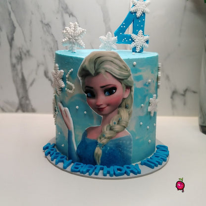Frozen Elsa Birthday Cake - Let It Go Theme