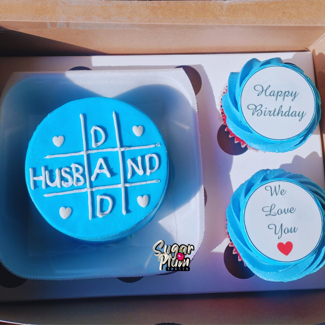 Husband & Dad Bento & Cupcake Box Set